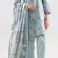 Saya Printed Cotton Khaddar 3pc D18