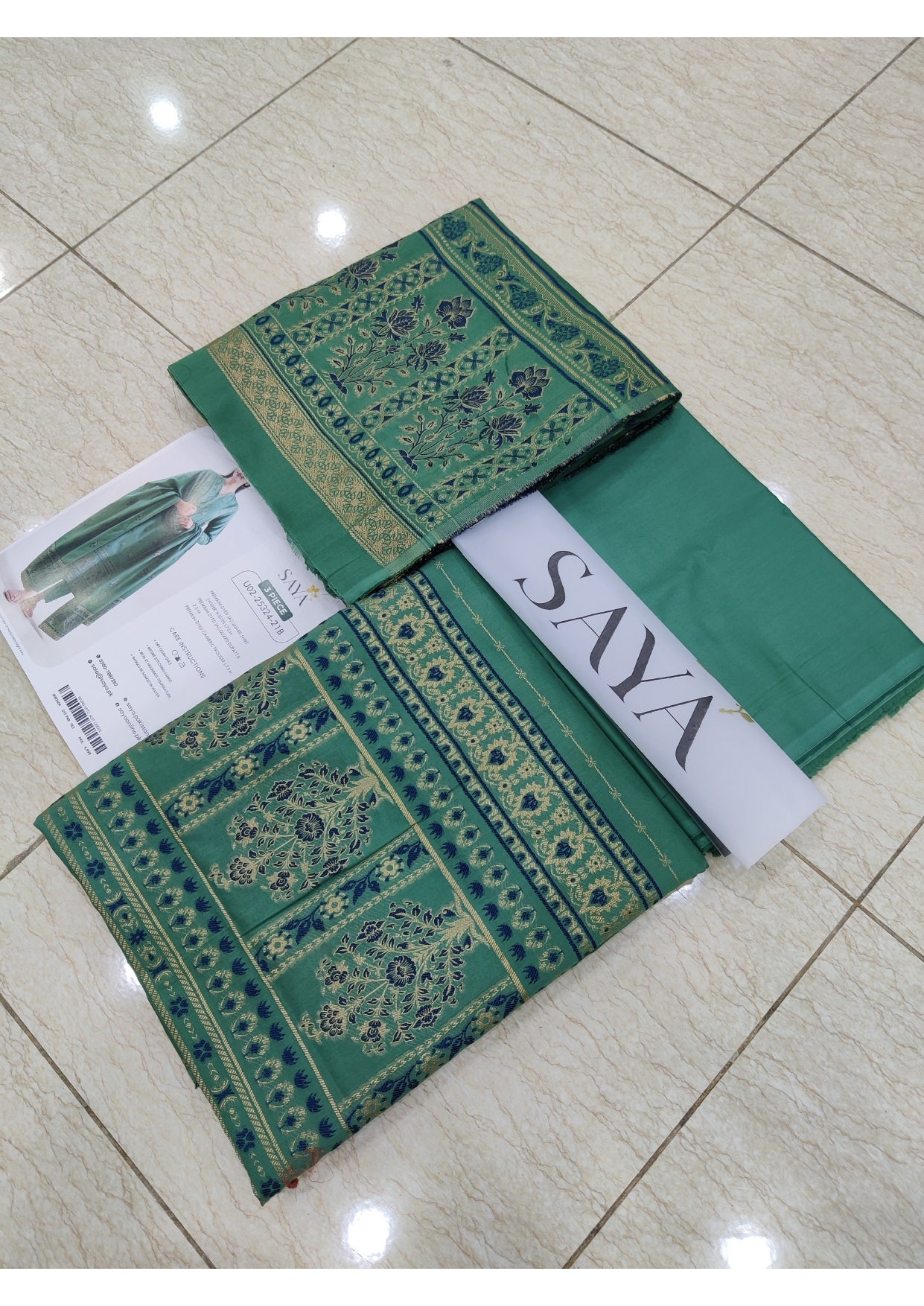 Saya Premium Jacquard 3pc D8