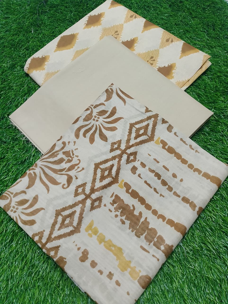 J. Luxury Printed Lawn 3pc Vol-3.D8