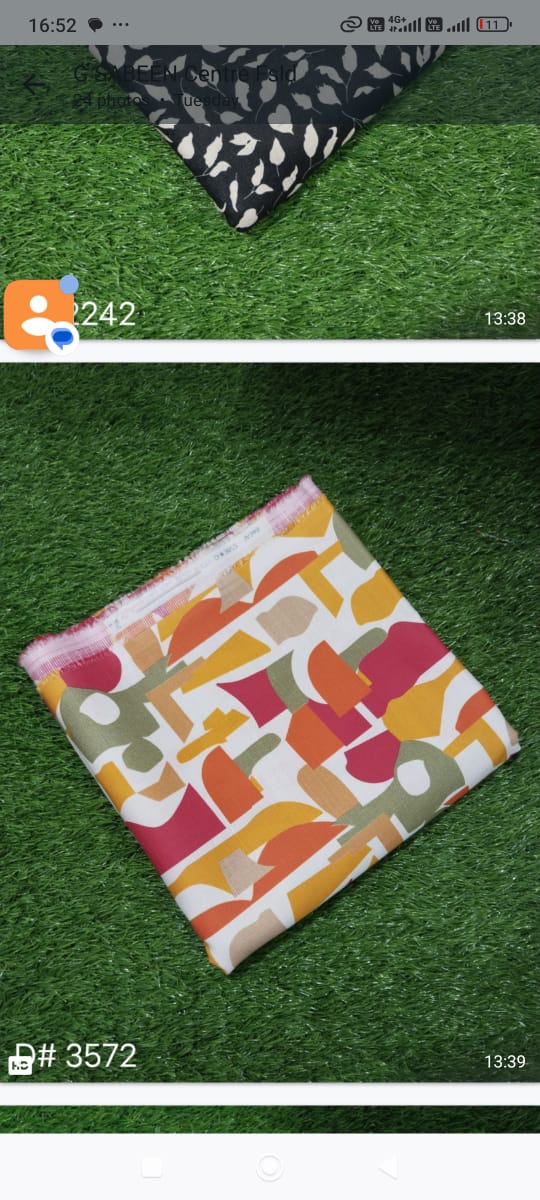 Sabeen Printed Allover Khaddar 2pc D02