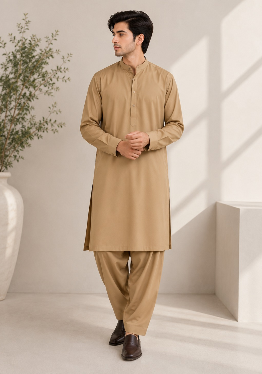 Bin Inam Osco Gents Unstitched Soft Wash N Wear Suit Vol-1-D5