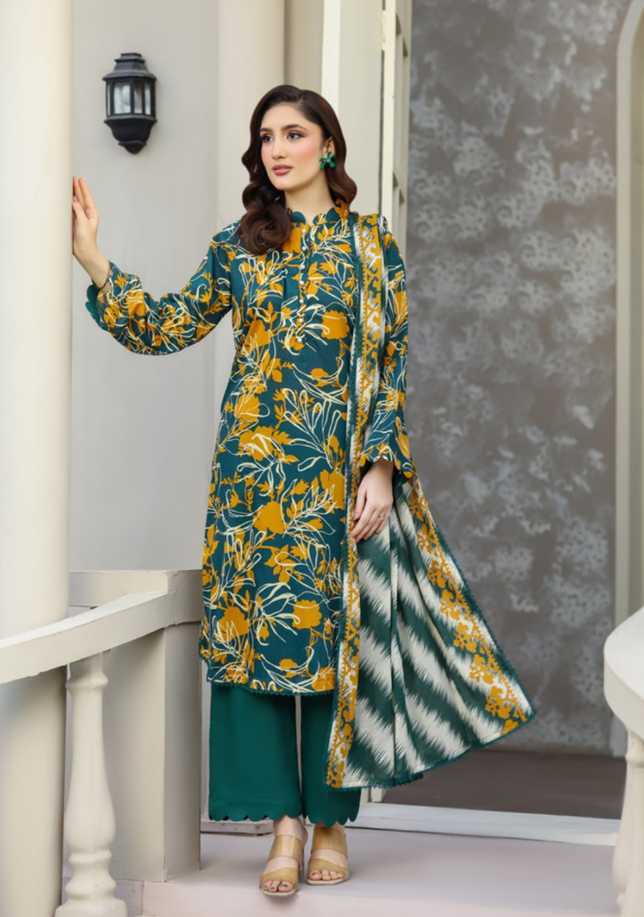 Salina Regalia Digital Printed Lawn 3pc Vol-13-D5