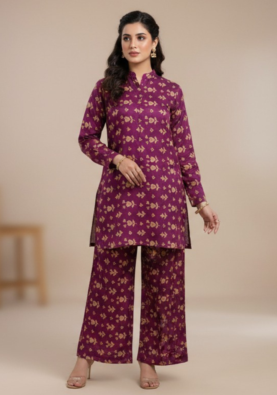 Sabeen Zari Allover Printed Premium Summer Lawn 2pc-V3-D5