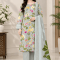 Salina Premium Printed Linen 3PC Luxury Collection V1-D5