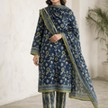 Bin Saeed Printed Khaddar 3PC Suit Vol.02 D5