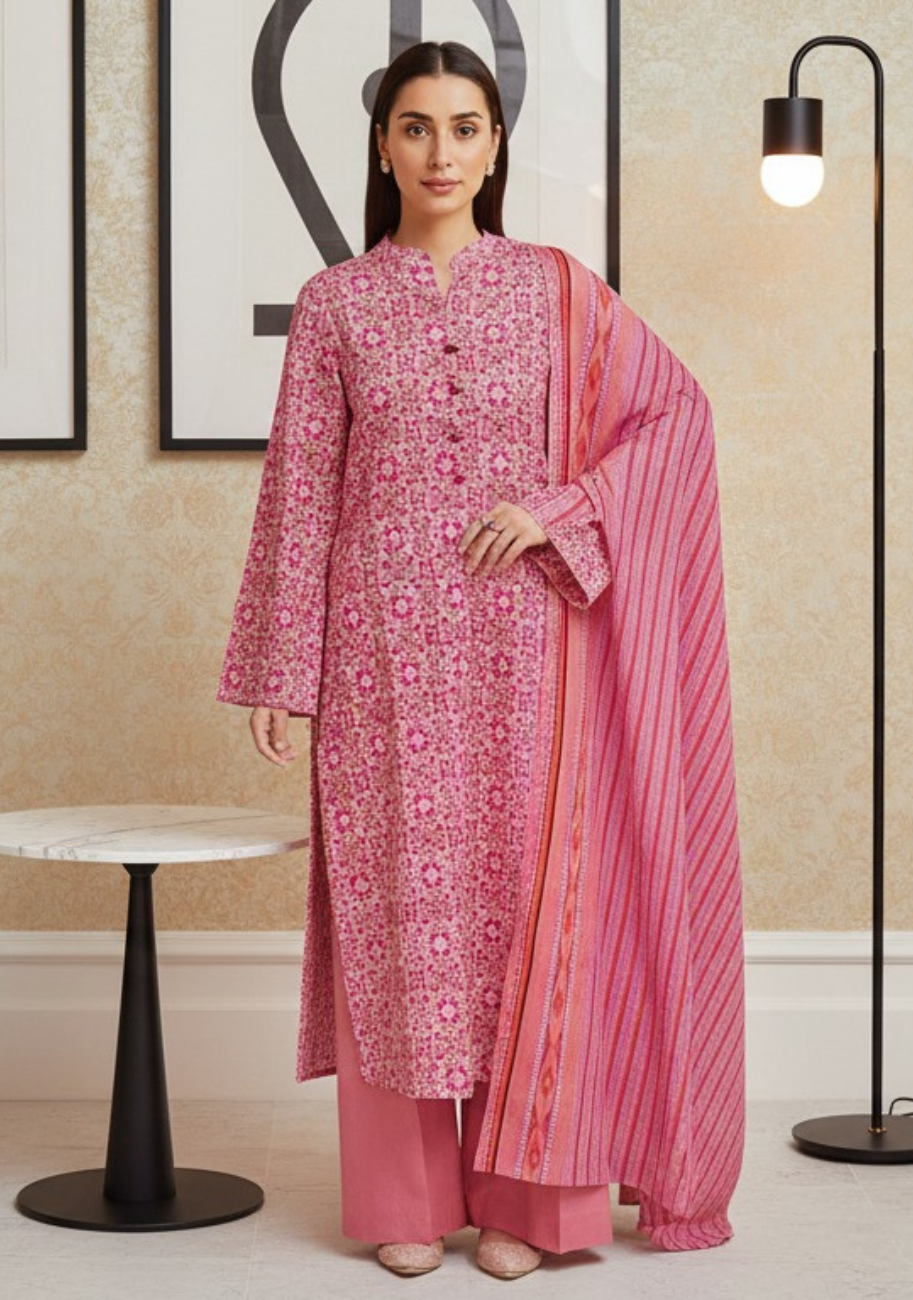 Kayseria Printed Lawn 3pc D6