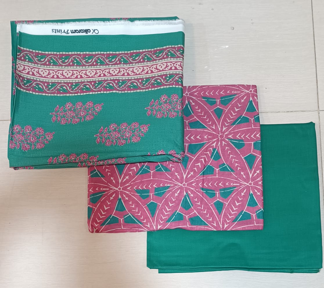 Alkaram Luxury Lawn 3Pc Suit Vol-1 D3