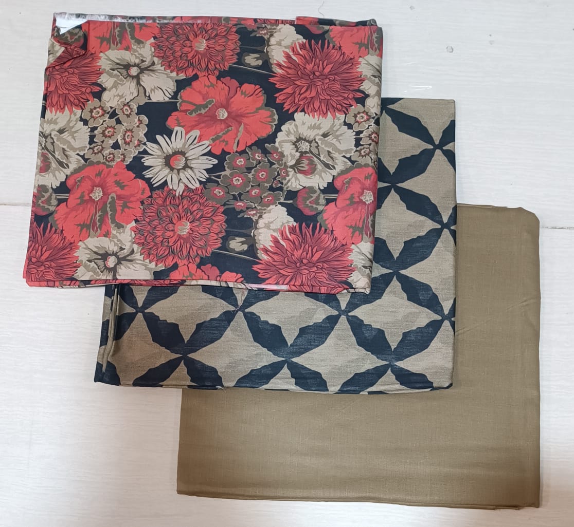 Alkaram Luxury Lawn 3Pc Suit Vol-2 D8