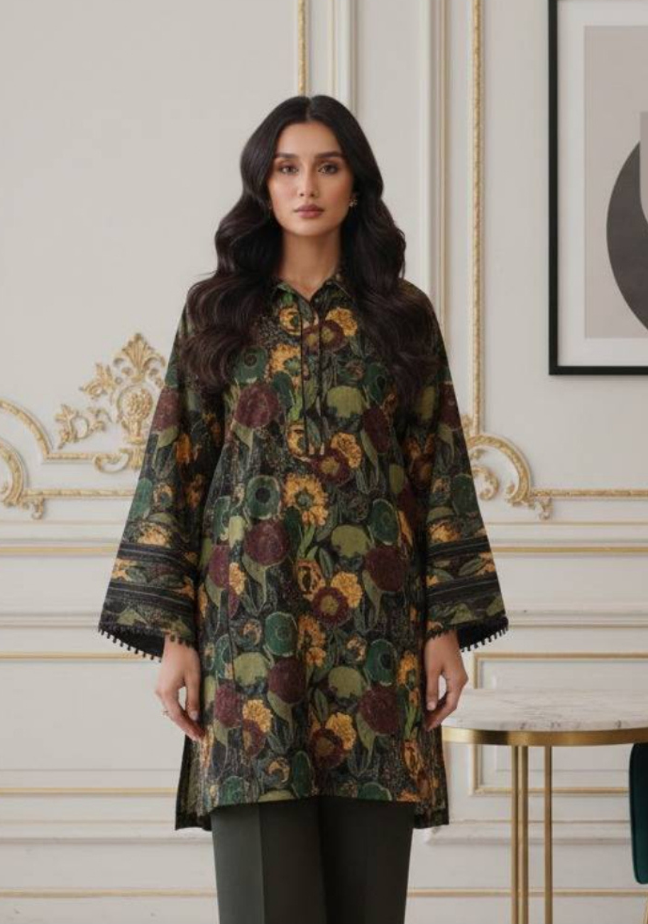 Alkaram Luxury Lawn 3Pc Suit Vol-1 D9