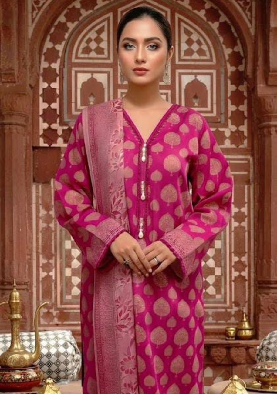 Asim Jofa Premium Printed Lawn 3pc Vol-3-D1