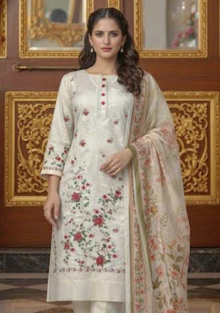 Asim Jofa Premium Printed Lawn 3pc Vol-3-D5