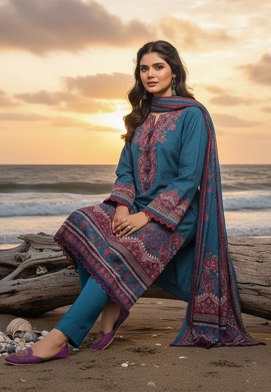 Asim Jofa Premium Printed Lawn 3pc Vol-4-D2