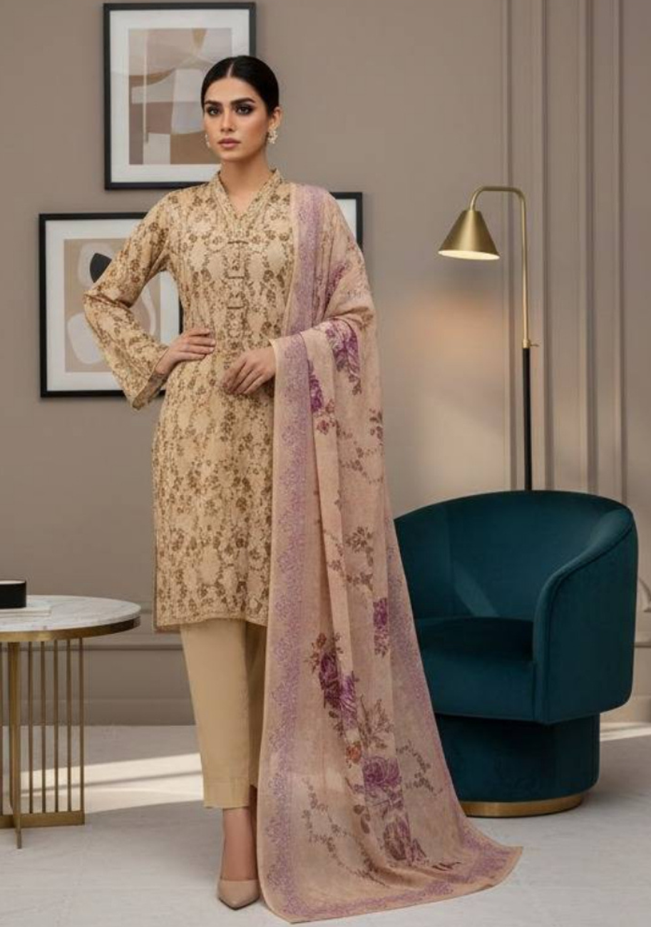 MTJ Luxury Printed Lawn 3pc Summer Suit Vol-2 D2