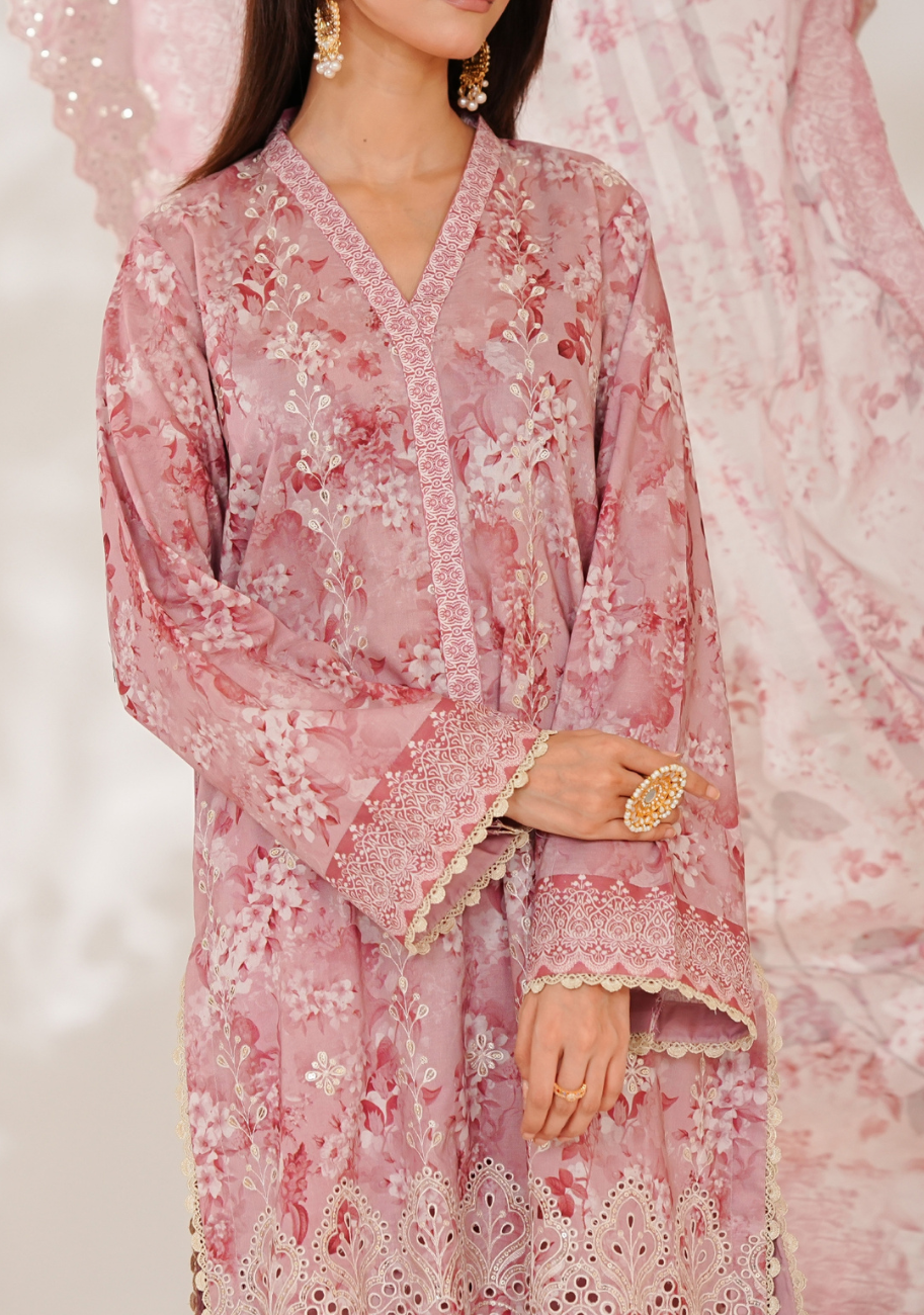 VS-Zynah Chiakankari Embroidered 3pc D3