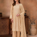 Bareeze White Embroidered Stone Chickankari Lawn 3pc D1