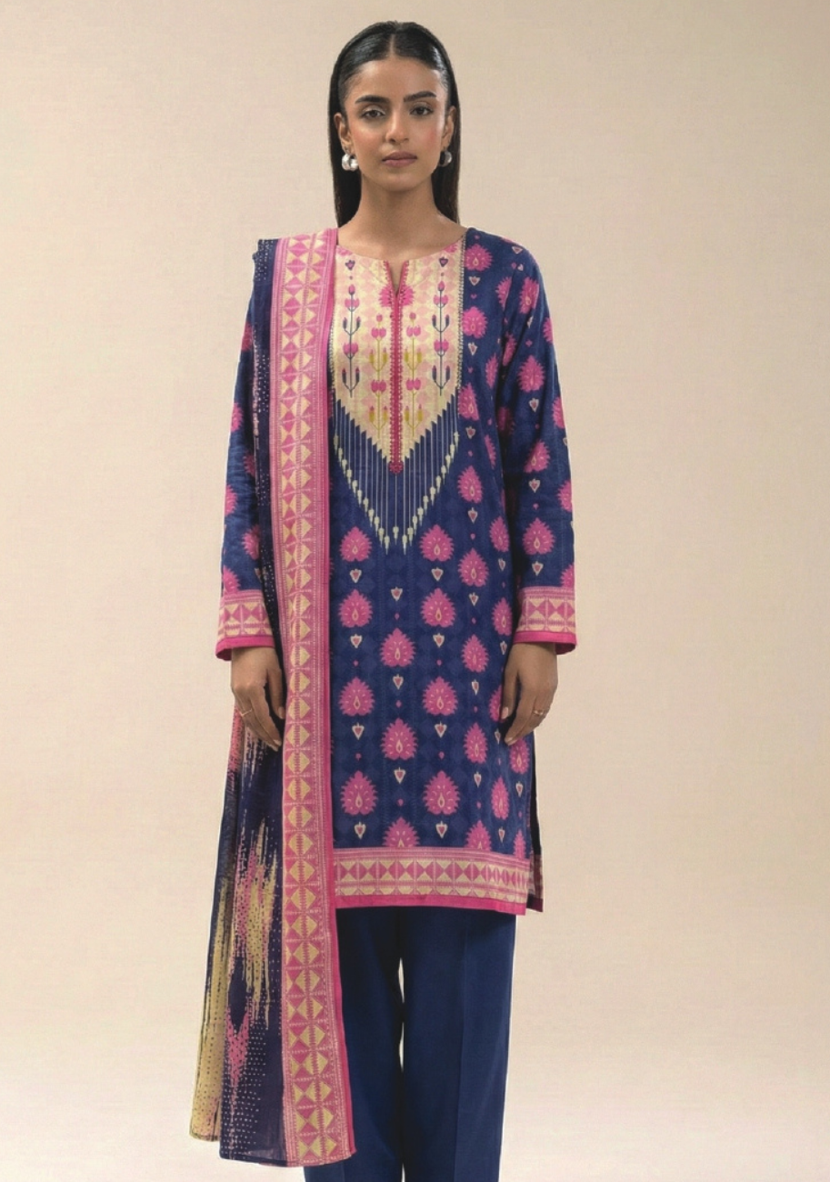 BeechTree By Bin Inam Lawn 3pc Vol-1 D5