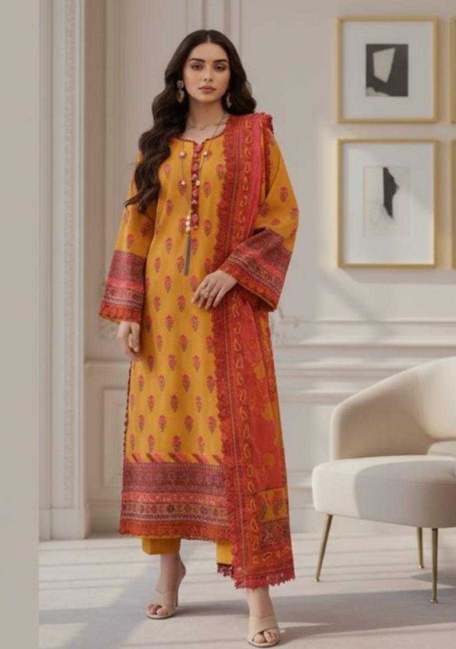 Asim Jofa Premium Printed Lawn 3pc Vol-2 D2