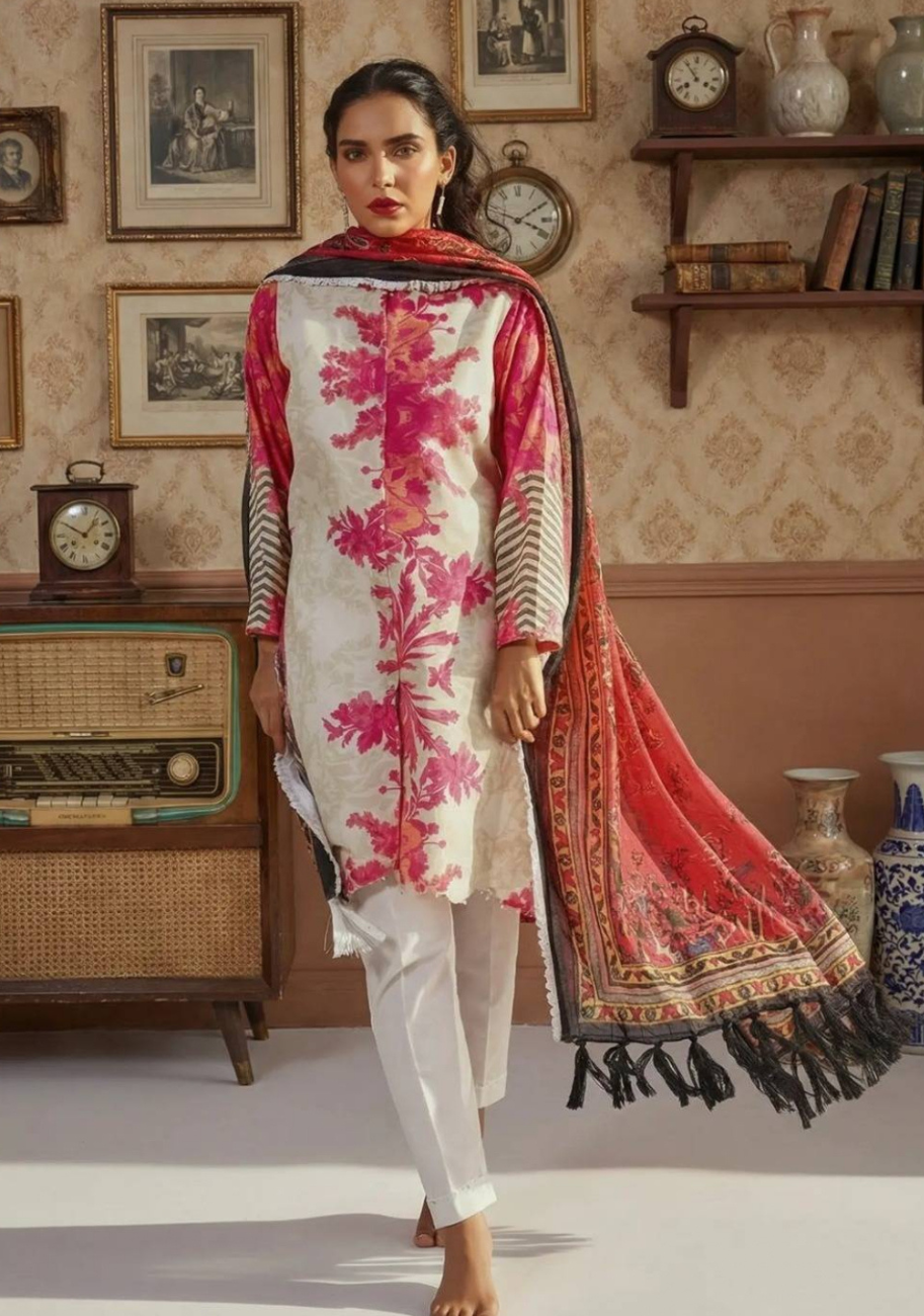 Mizaj By Bin Inam Printed Lawn 3pc Vol.1 D3