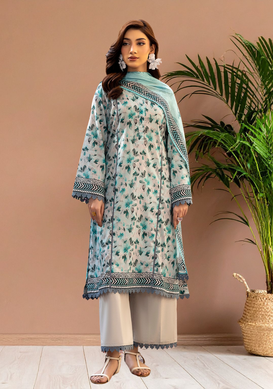 Salina Regalia Digital Printed LAwn 3pc Vol-2 D8
