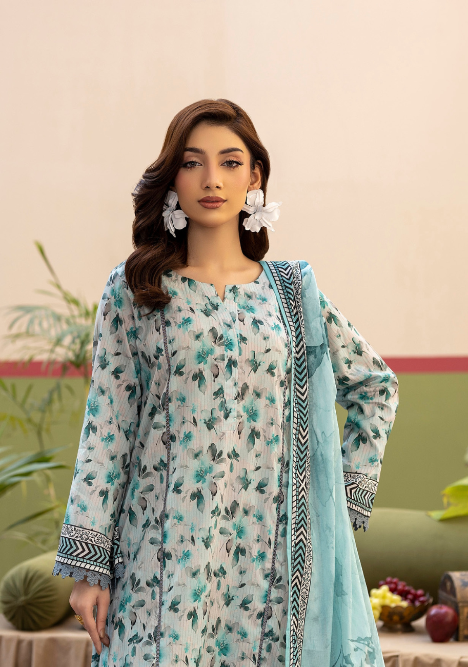 Salina Regalia Digital Printed LAwn 3pc Vol-2 D8