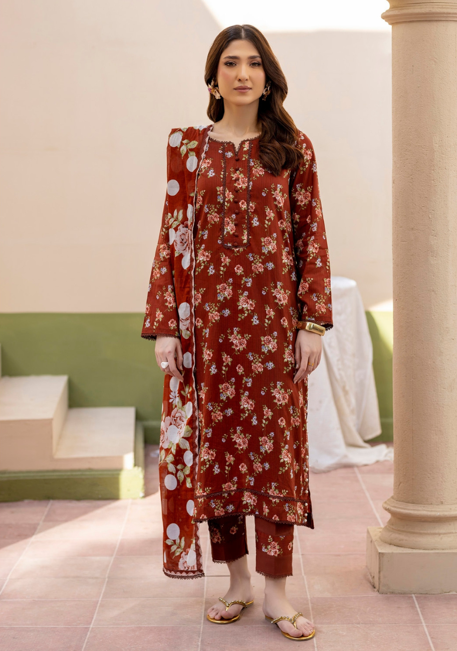 Salina Regalia Digital Printed Lawn 3pc Vol-2 D9