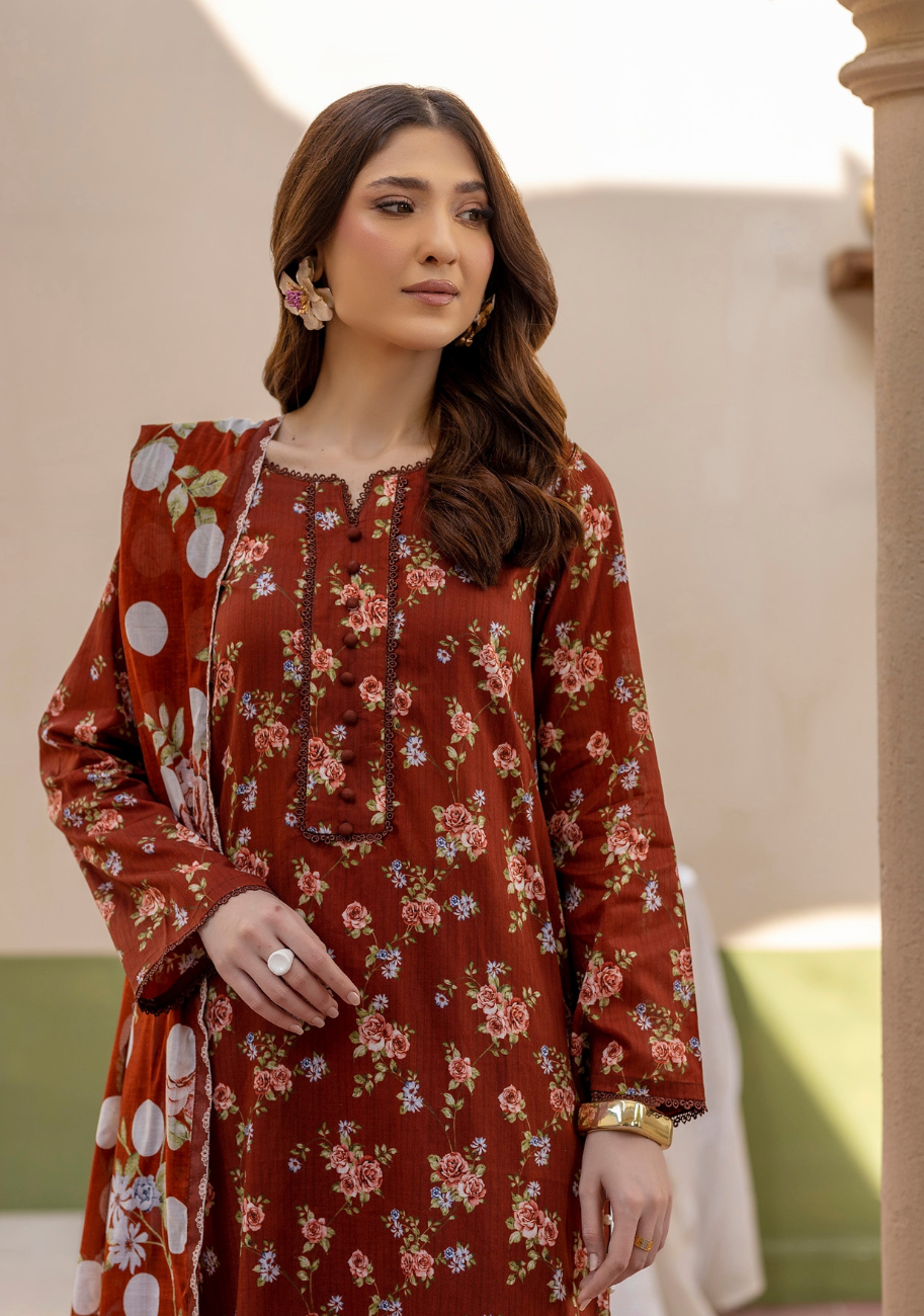 Salina Regalia Digital Printed Lawn 3pc Vol-2 D9