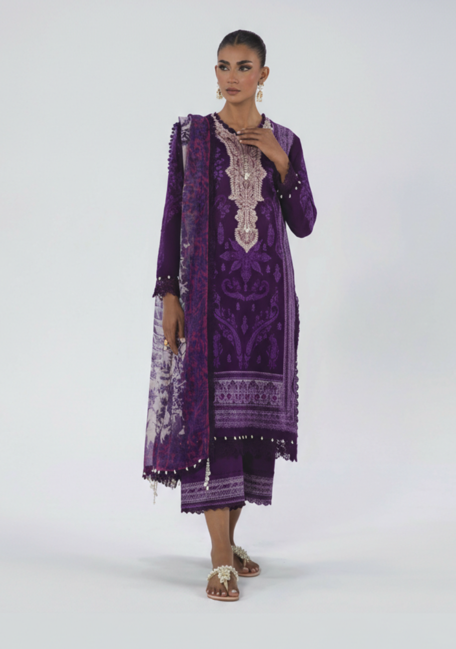 Sana Safinaz Digital Printed Lawn 3pc D1