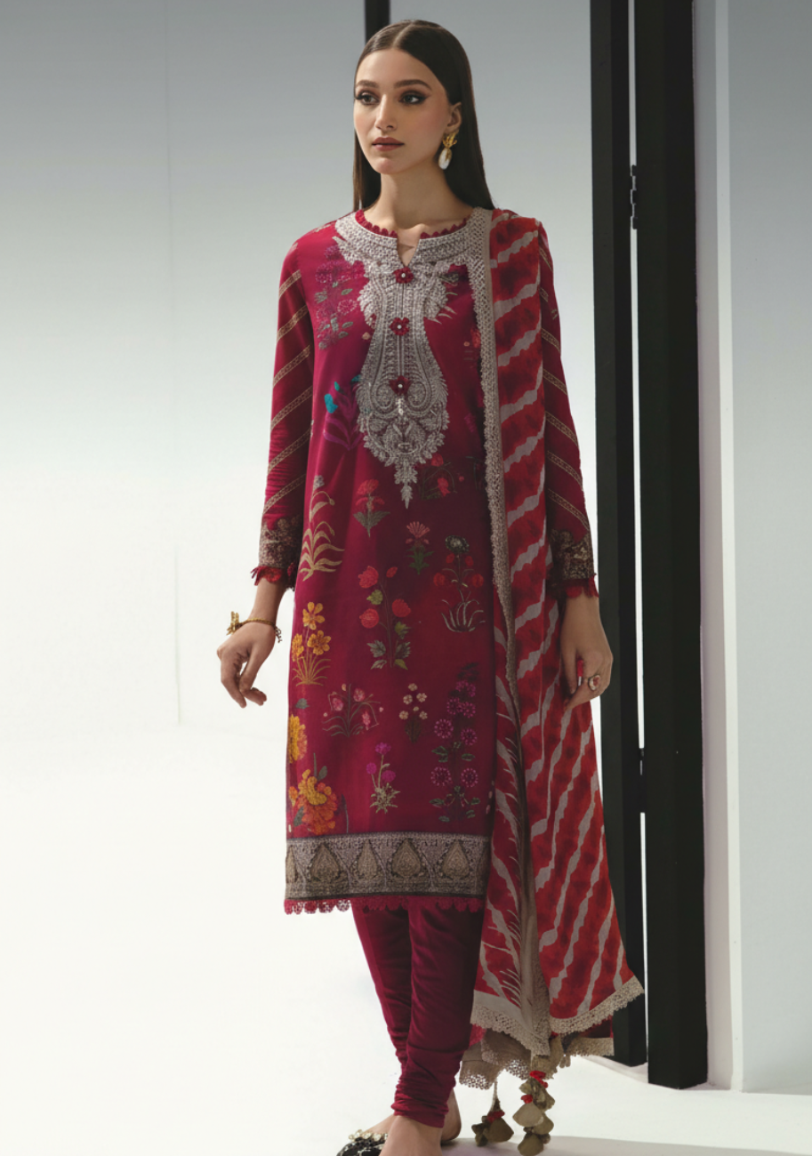 Sana Safinaz Digital Printed Lawn 3pc D7