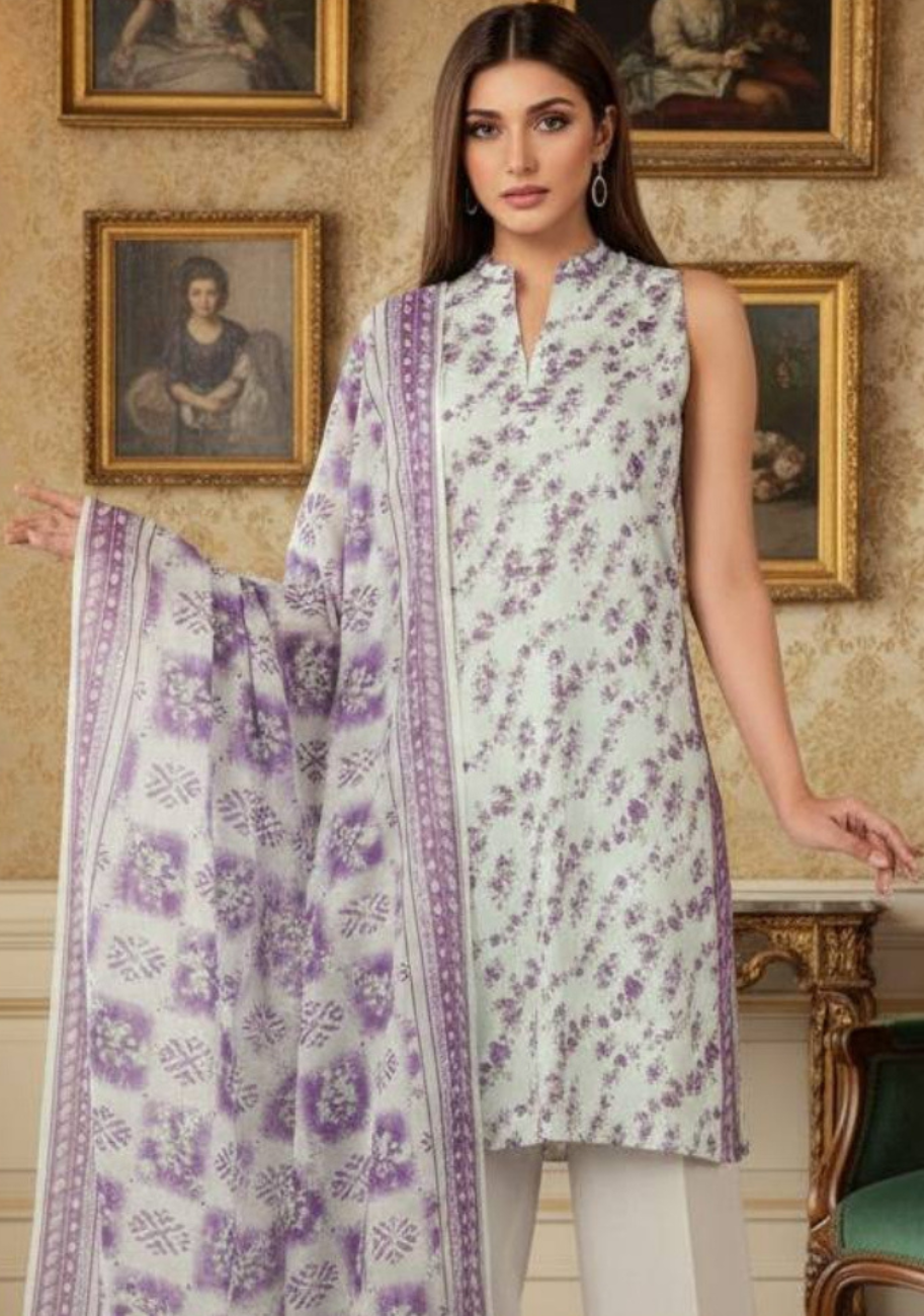 SAYA Premium Printed Lawn 3Pc Vol.01-D10