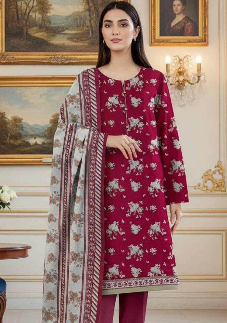 SAYA Premium Printed Lawn 3Pc Vol.01-D1