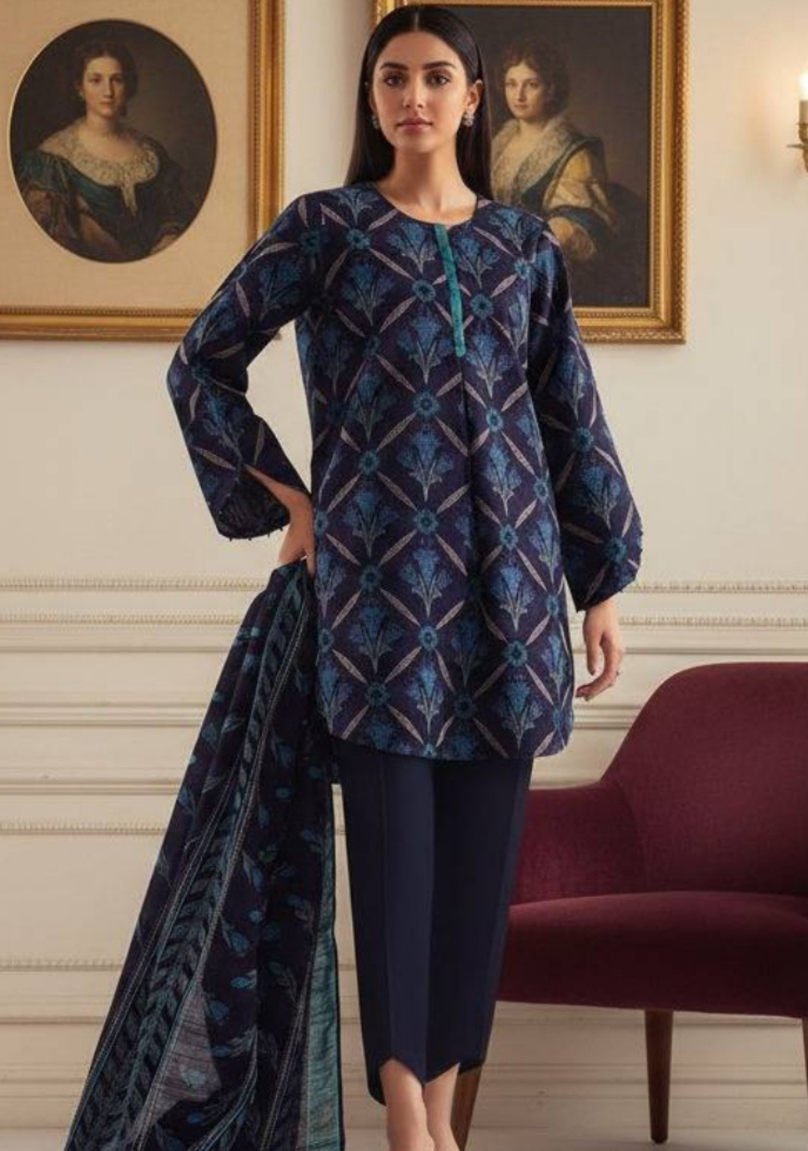 SAYA Premium Printed Lawn 3Pc Vol.06-D6