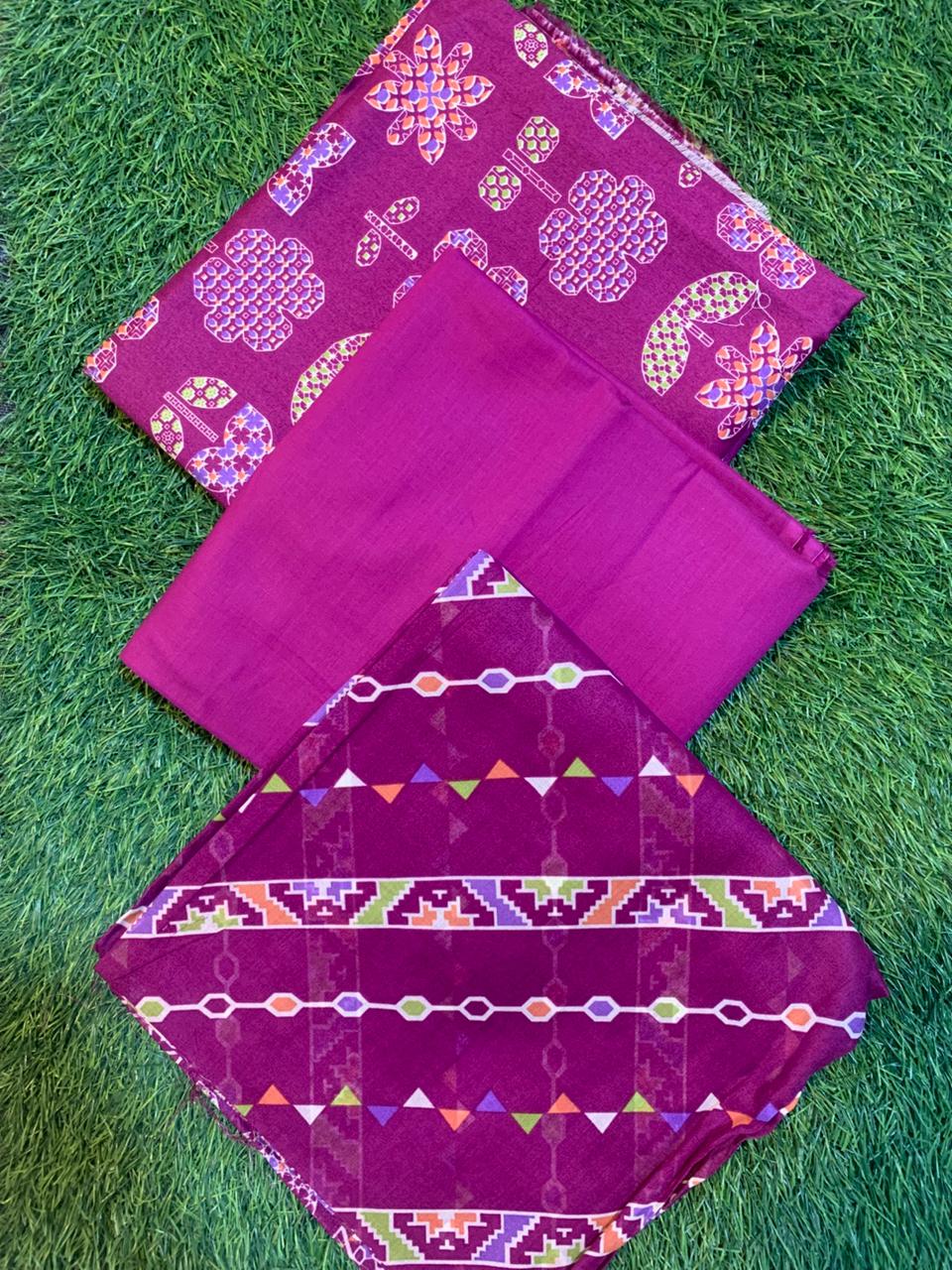 SAYA Premium Printed Lawn 3Pc Vol.04-D9