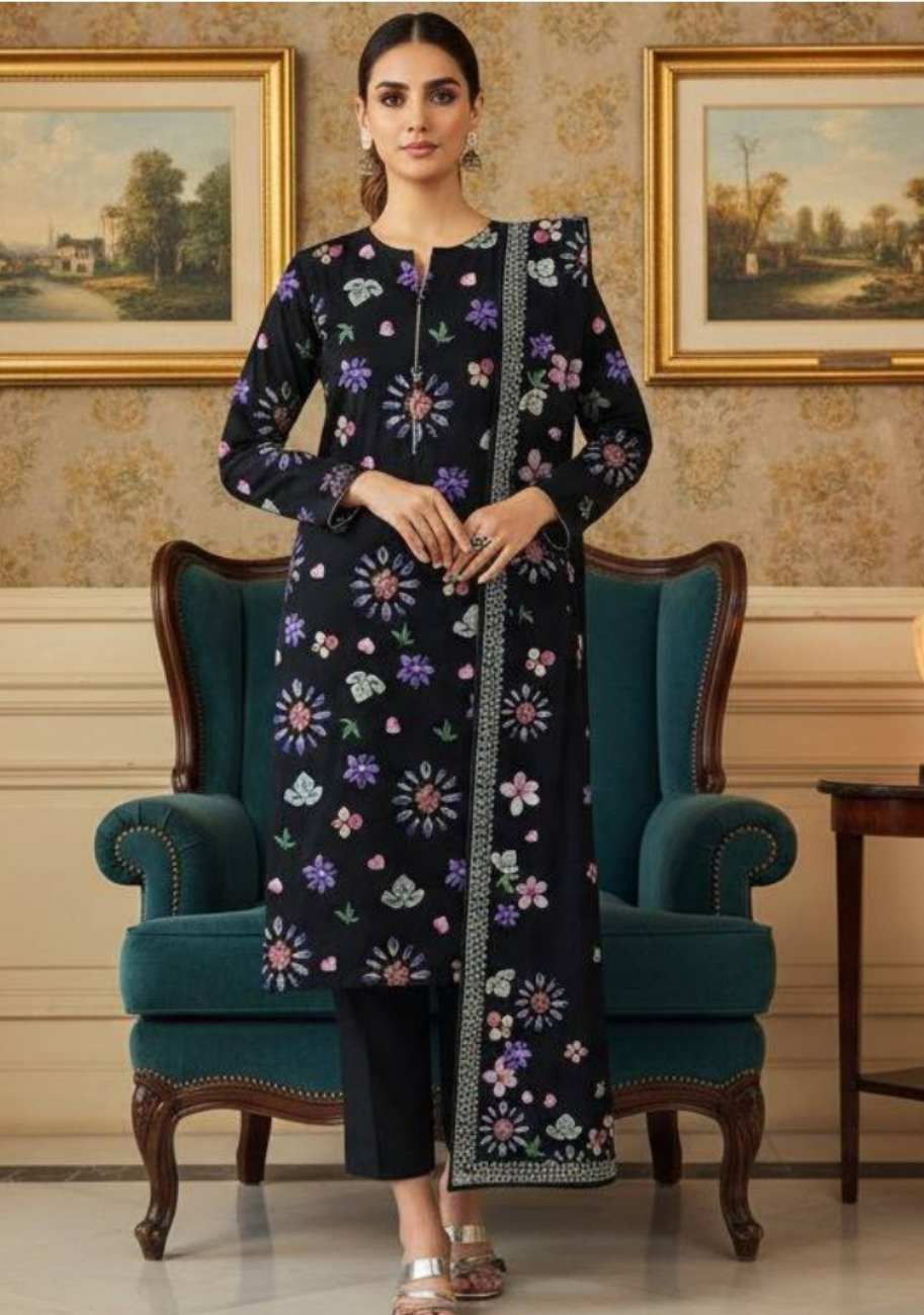 SAYA Premium Printed Lawn 3Pc Vol.05-D8