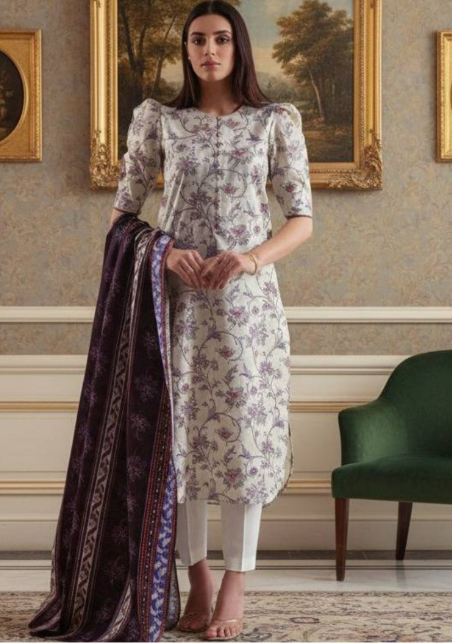 SAYA Premium Printed Lawn 3Pc Vol.06-D10