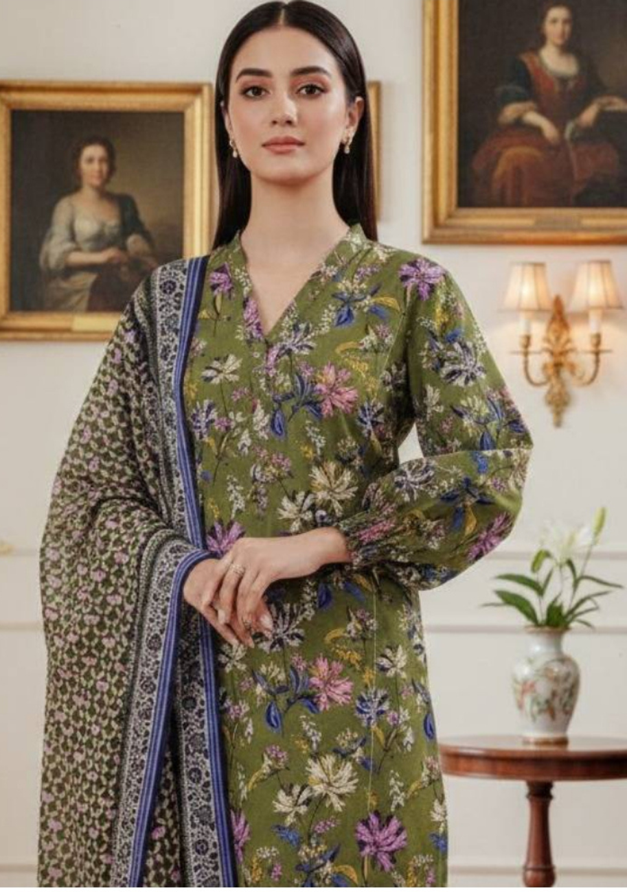 SAYA Premium Printed Lawn 3Pc Vol.04-D1