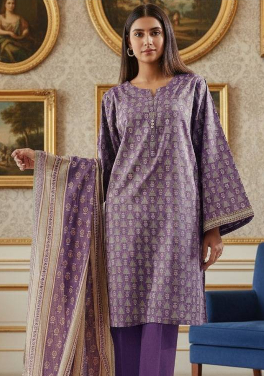 SAYA Premium Printed Lawn 3Pc Vol.04-D2