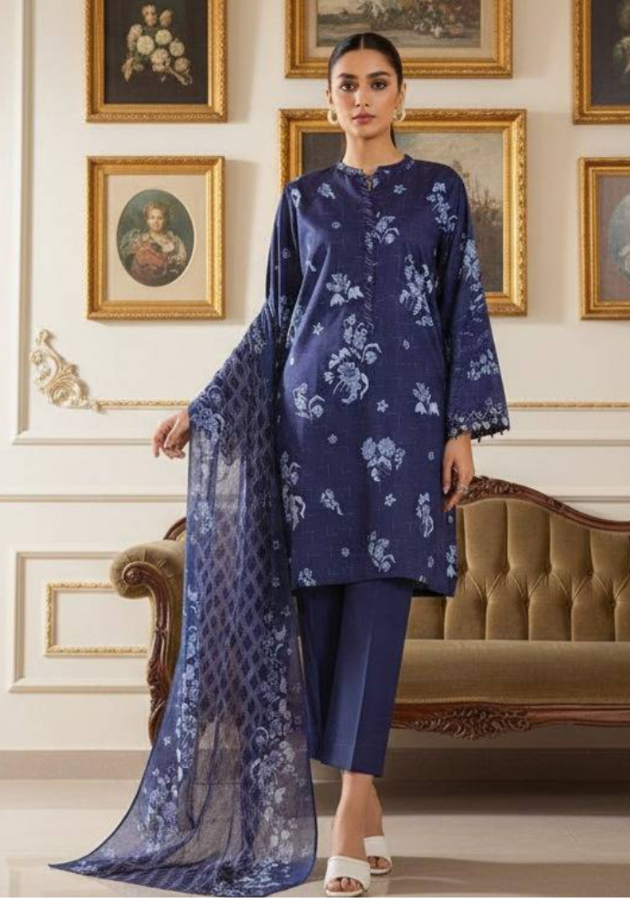 SAYA Premium Printed Lawn 3Pc Vol.04-D3