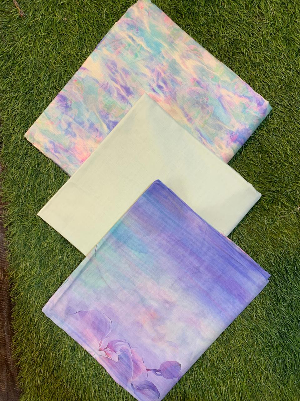 SAYA Premium Printed Lawn 3Pc Vol.04-D4