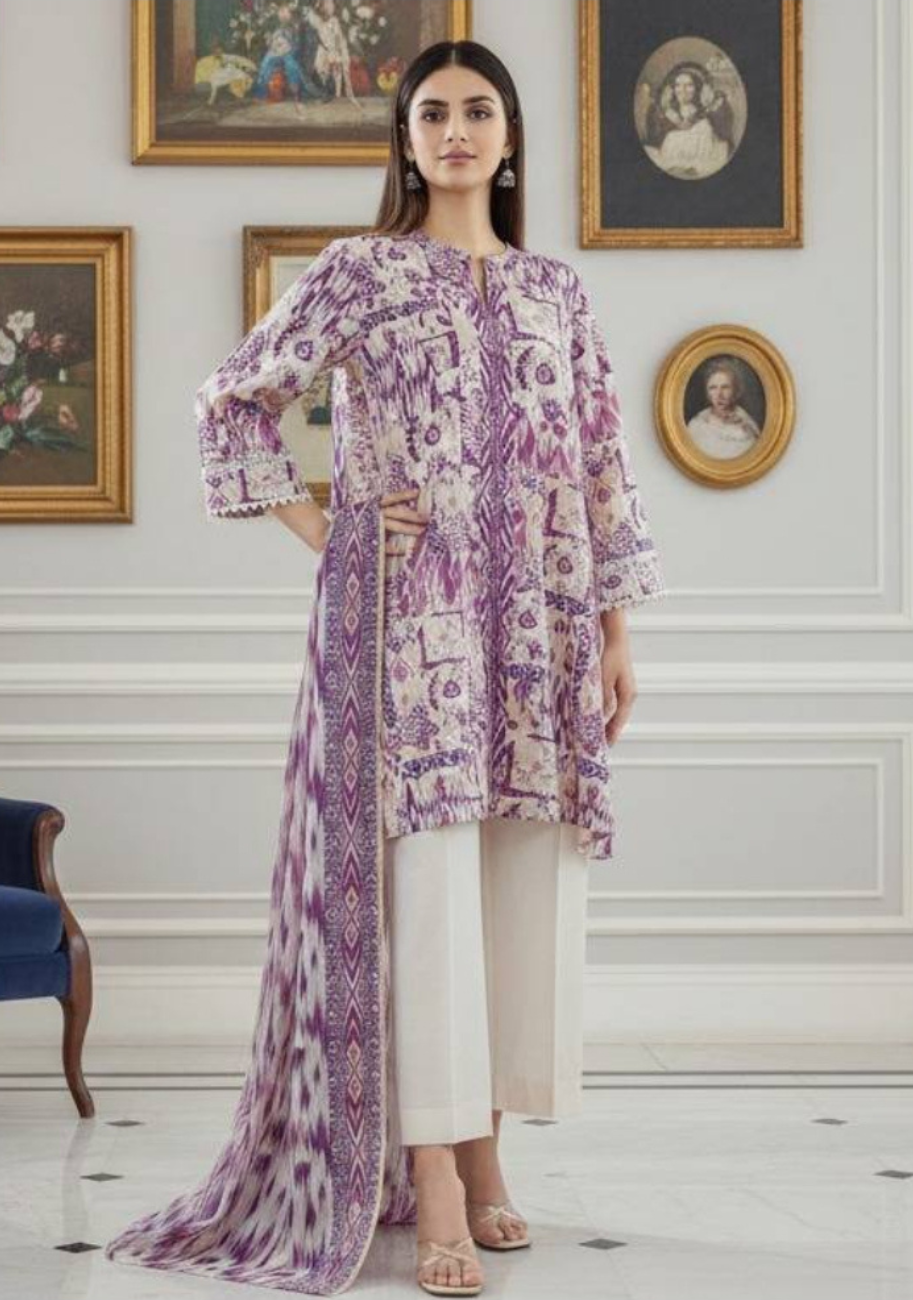 SAYA Premium Printed Lawn 3Pc Vol.06-D2