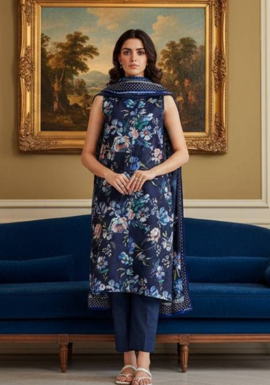 SAYA Premium Printed Lawn 3Pc Vol.05-D4