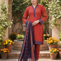 Bin Inam Malai Luxury Printed Lawn 3pc Vol-1-D3