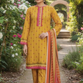 Bin Inam Malai Luxury Printed Lawn 3pc Vol-1-D7