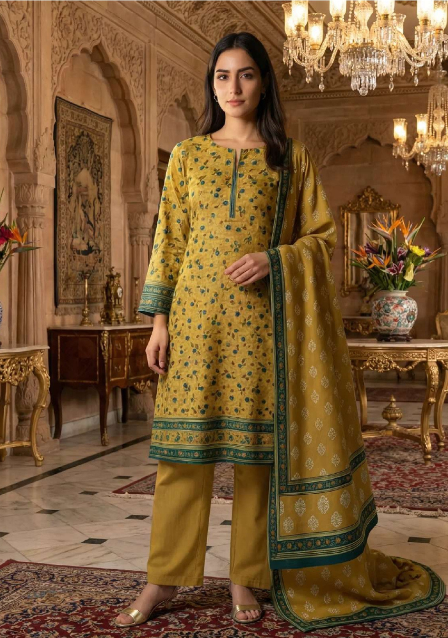 Mizaj By Bin Inam Printed Lawn 3pc Vol.2 D5