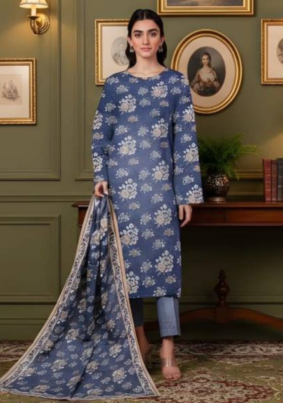 Bin Inam Luxury Shakeera Printed Lawn 3pc Vol-1-D2