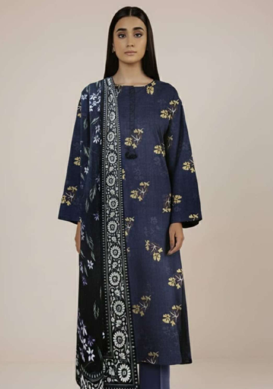 Bin Inam Luxury Shakeera Printed Lawn 3pc Vol-1-D4