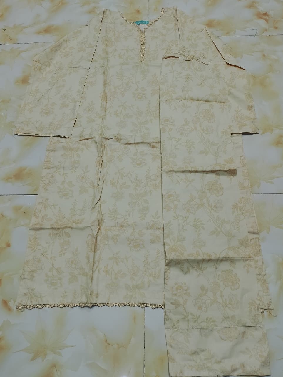 Bin Saeed Luxury Stitched Printed Lawn 2pc Suit D17