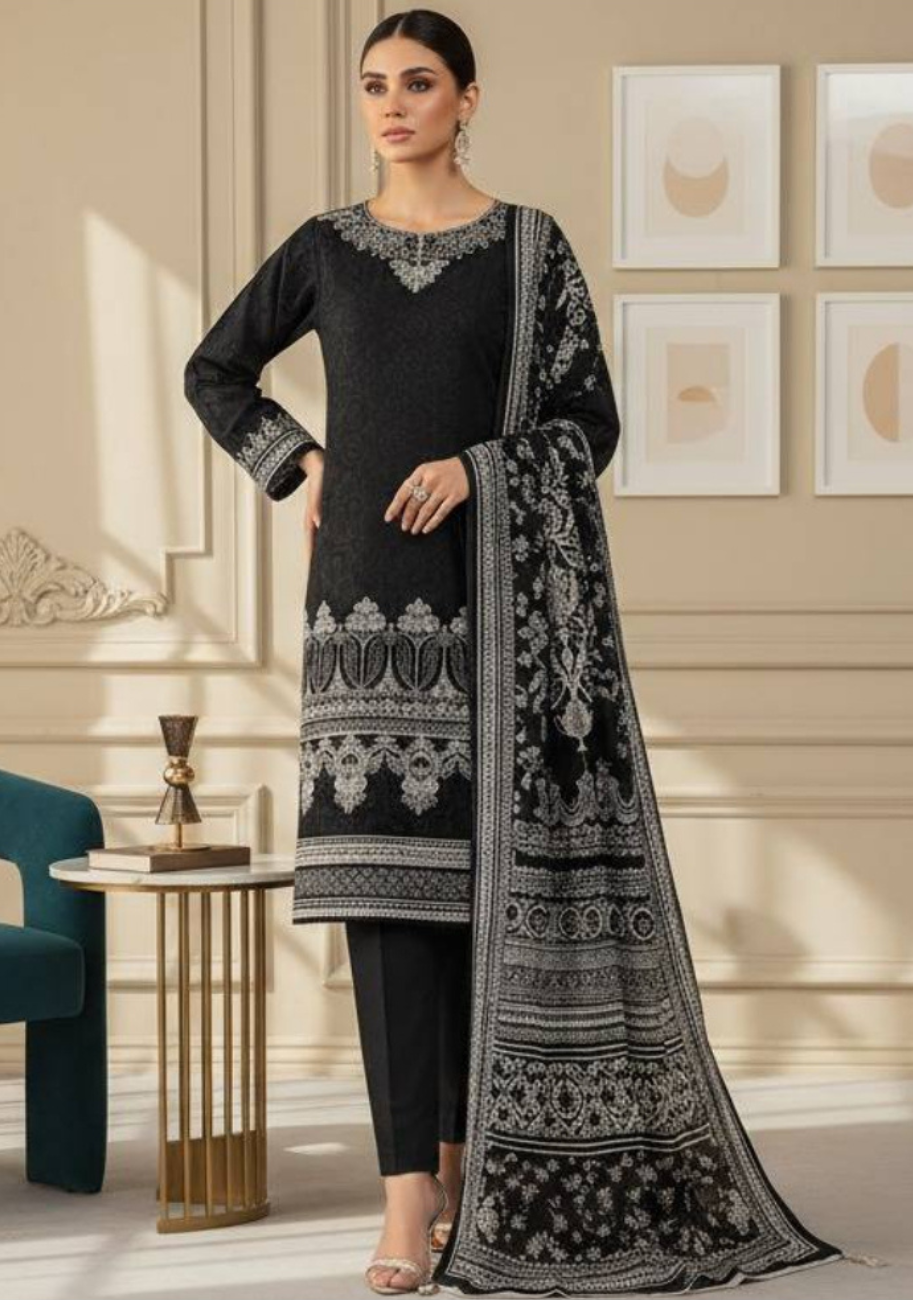 Punjnad by J. Printed Lawn 3pc Ladies Suit D7