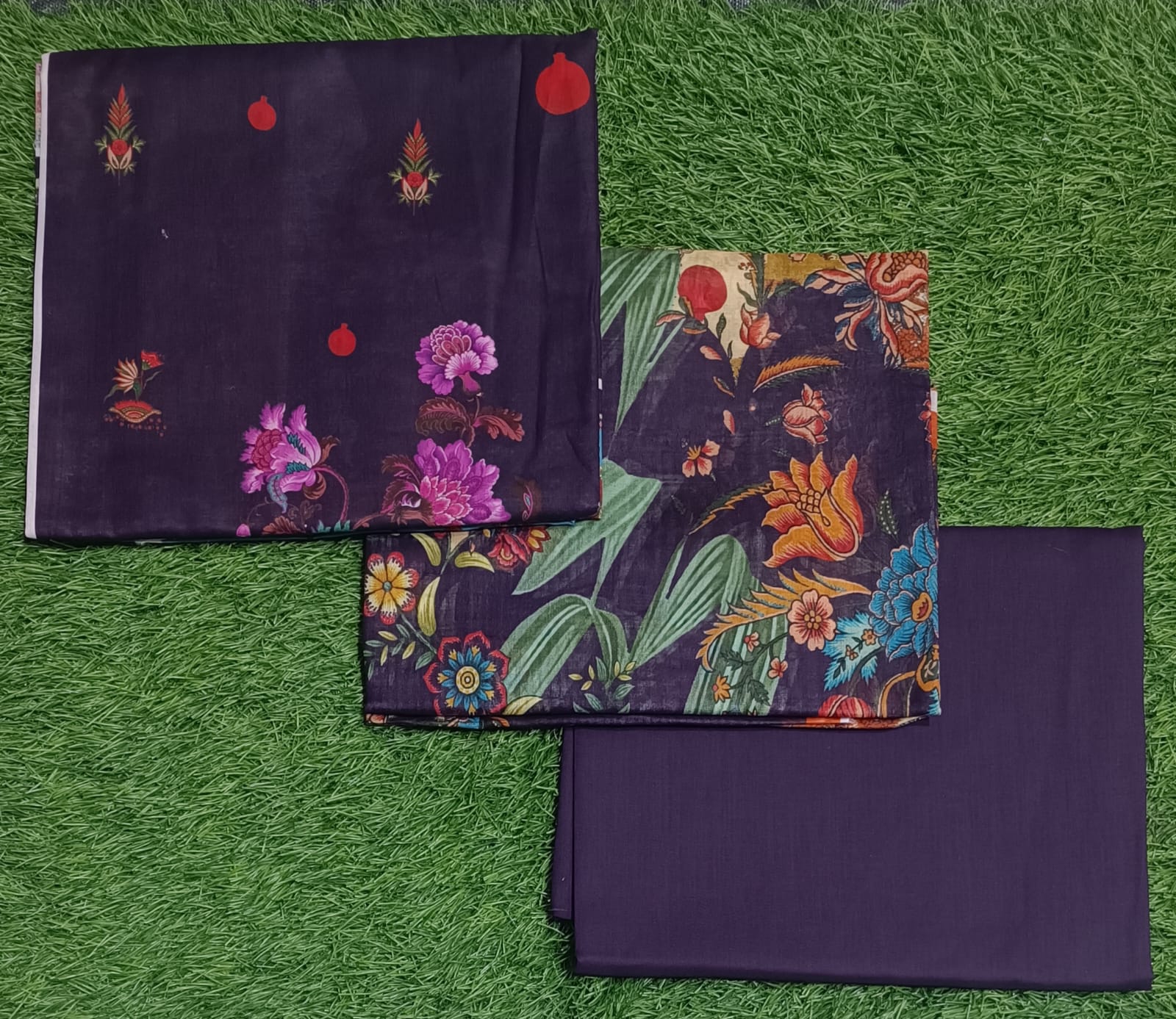 Agha Noor Women's Printed Lawn 3pc Suit Vol-1 D1