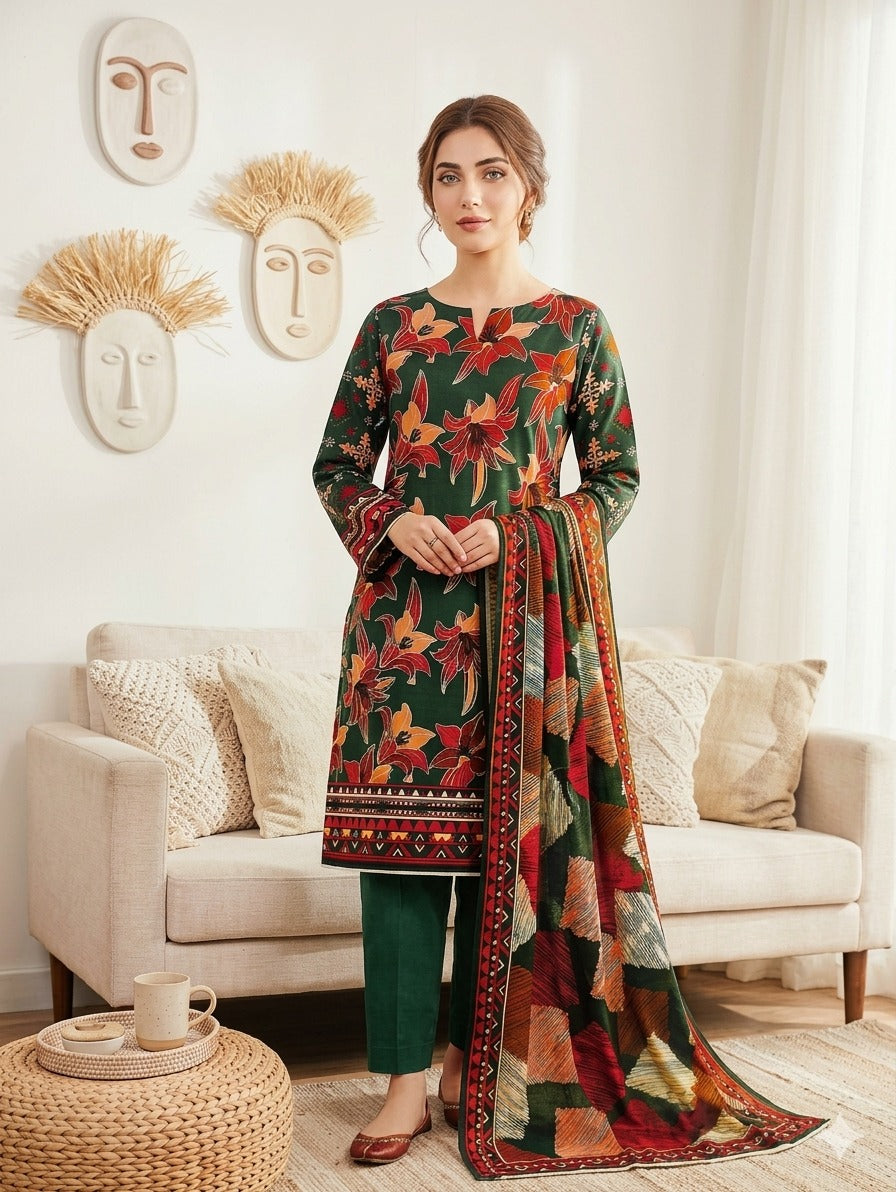 Bin Inam By Jubilee Luxury Printed Summer Lawn 3pc-2-D16