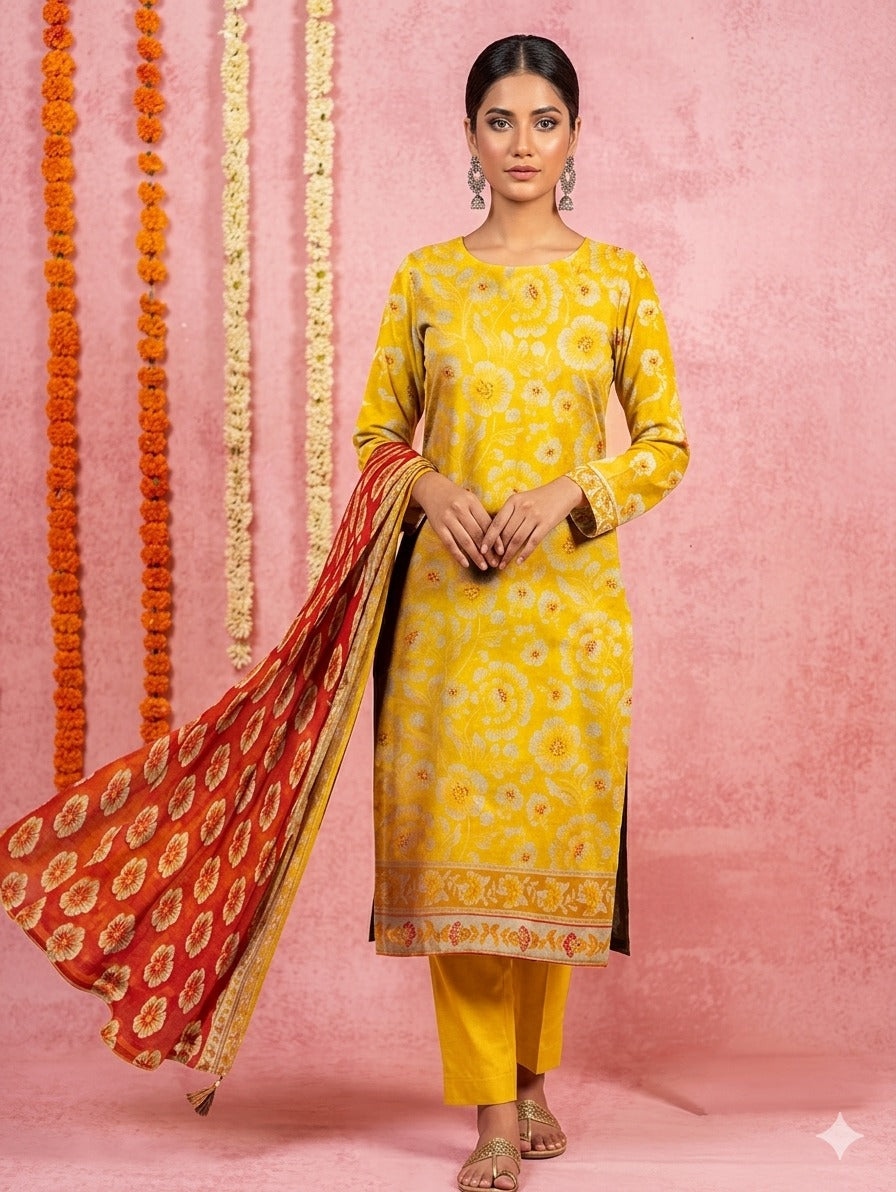 Bin Inam By Jubilee Luxury Printed Summer Lawn 3pc-2-D19